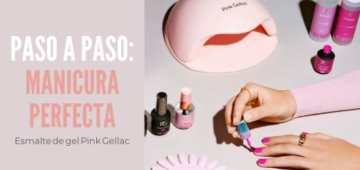 Instrucciones para aplicar el gel semi permanente de Pink Gellac
