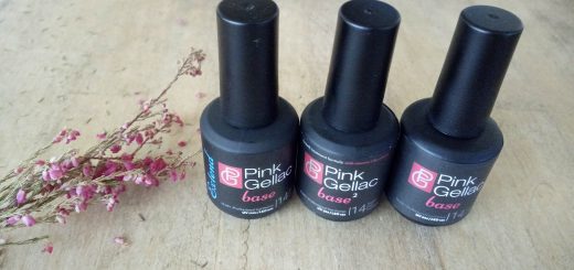 3 tipos de base de Pink Gellac para la manicura de ñas de gel permanente