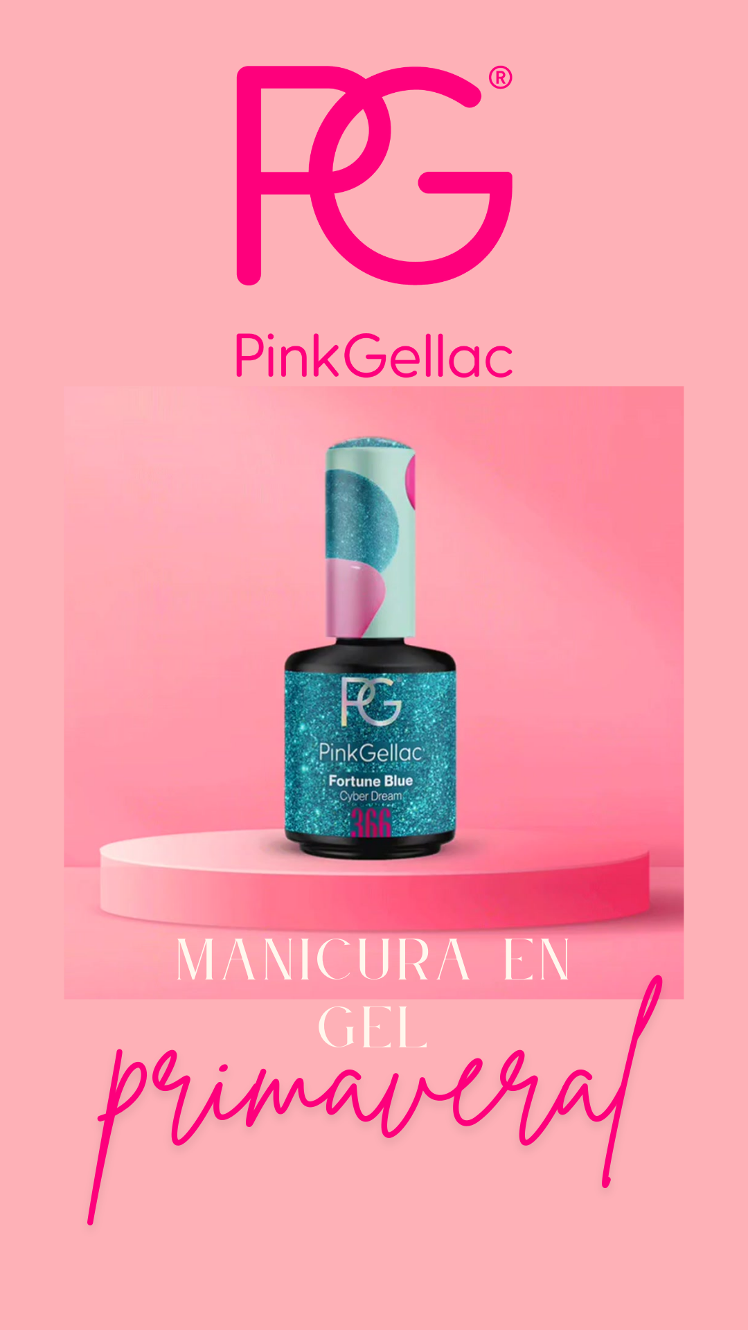 Tonos de manicura en gel Pink Gellac para primavera