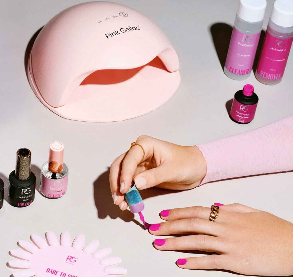 Pink Gellac, esmaltes sin TPO, libres de HEMA y 100% veganos. Uñas bonitas y saludables.