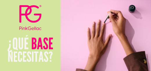 Imagen de esmalte base coat gellak de Pink Gellac en tono rosa suave, sobre fondo limpio y elegante. Representa uñas cuidadas, veganas y libres de tóxicos, ideal para una manicura duradera de 14 días.